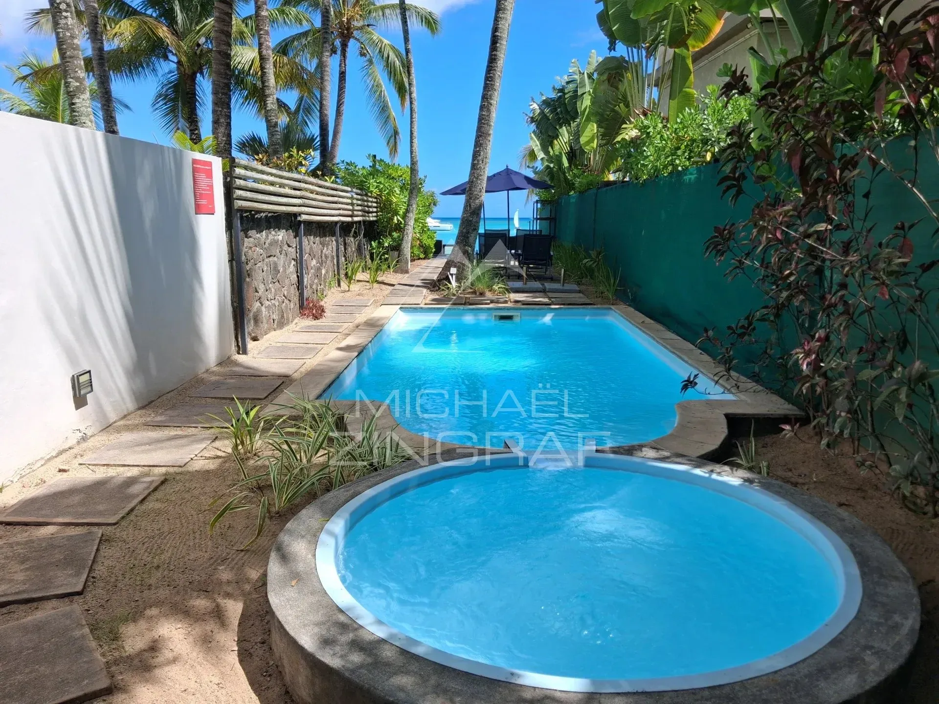 3-Bedroom Duplex Villa with Private Pool and beach access - 13