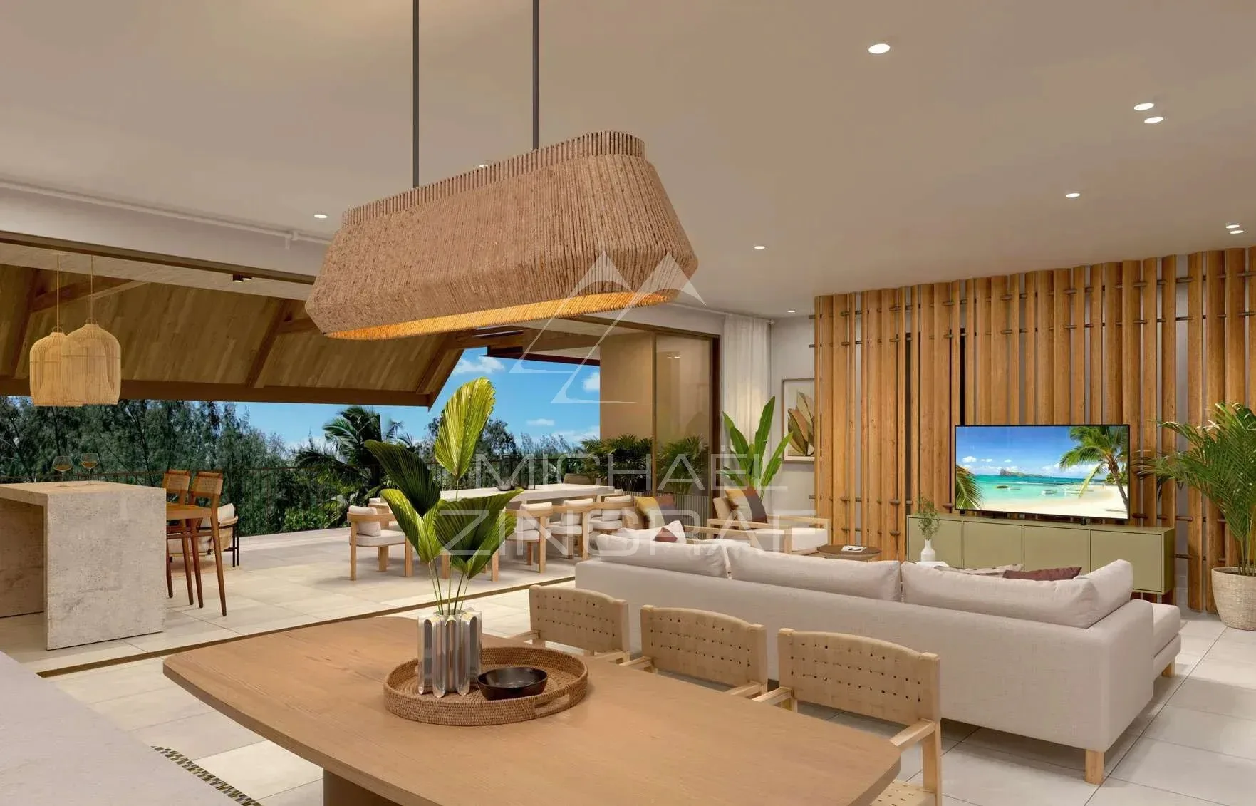 Île Maurice – Un Penthouse d’Exception au Cœur de la Nature à Anse La Raie