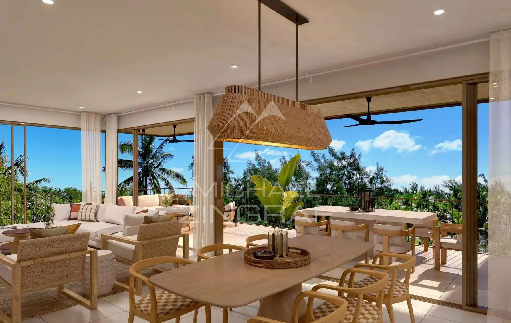 Île Maurice – Un Penthouse d’Exception au Cœur de la Nature à Anse La Raie - 3