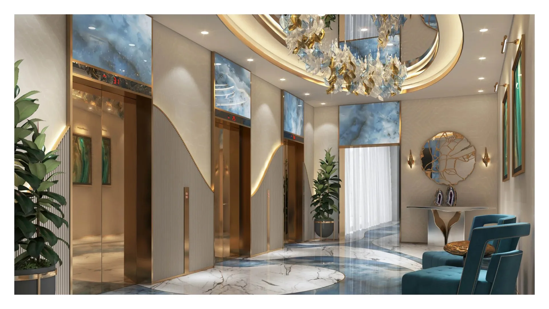 Appartement de prestige aux vues panoramiques – Dubaï - 15