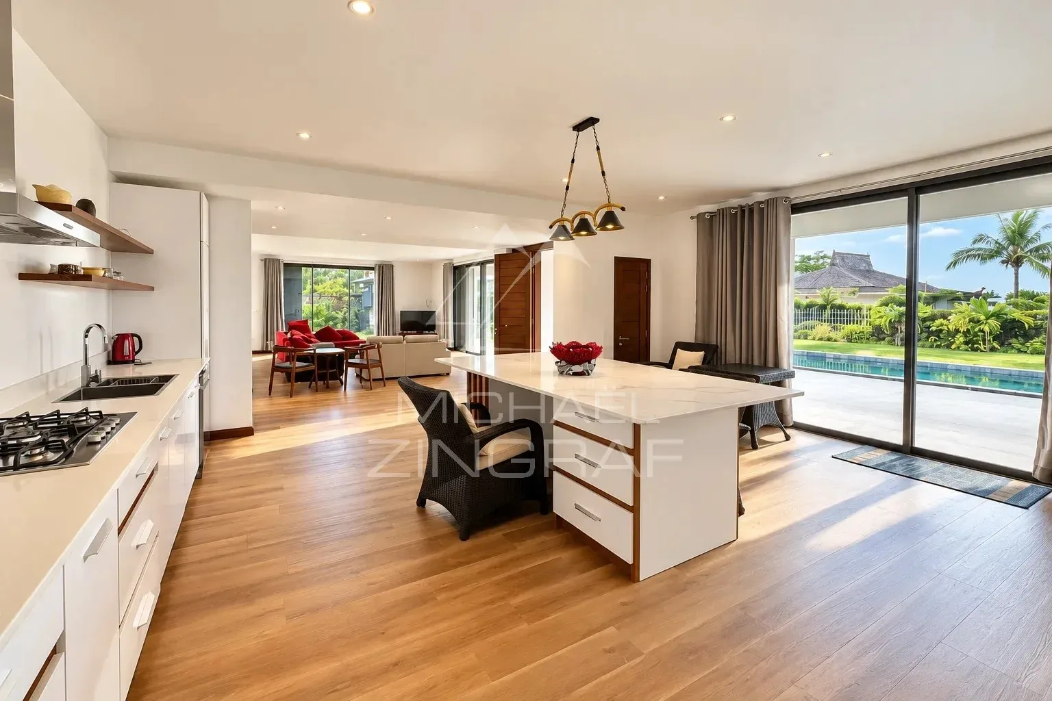 Villa élégante de 4 chambres avec vue mer – Vieux Grand Port - 7