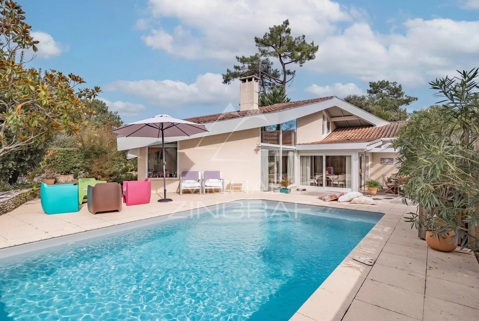 PYLA-SUR-MER - VILLA DE 7 PIÈCES AVEC PISCINE - 2