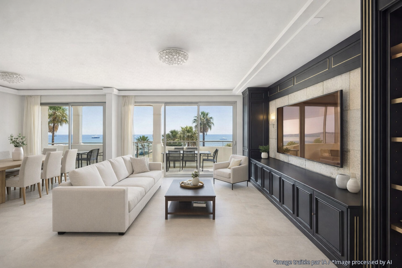 Cannes La Croisette - Splendide Appartement  - Vue mer panoramique