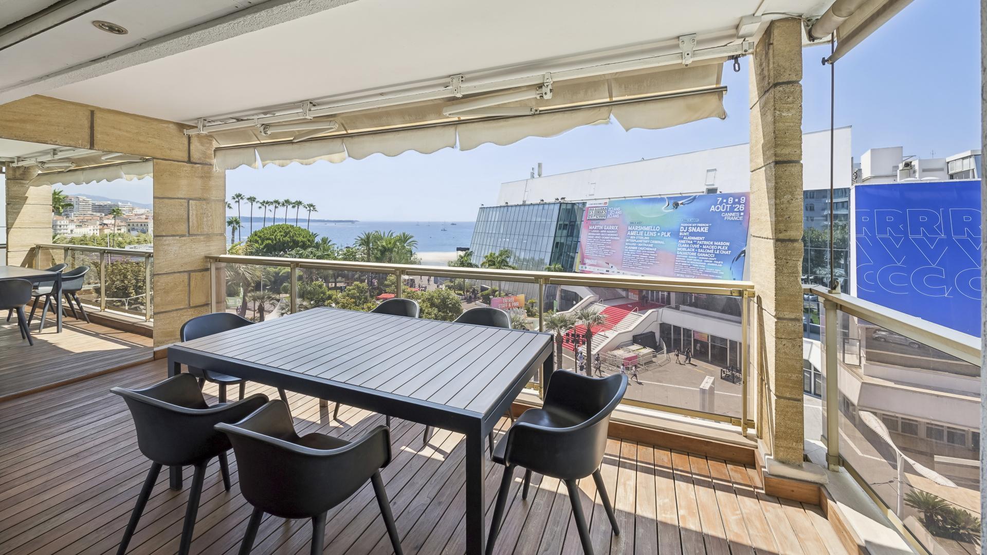 Cannes – Croisette – Wunderschöne 4-Zimmer-Wohnung mit Meerblick - 4