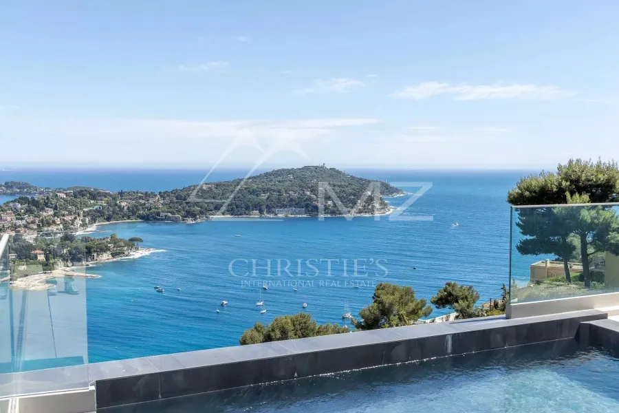 Villefranche sur Mer - Villa contemporaine luxueuse avec vue mer sur la baie - 4