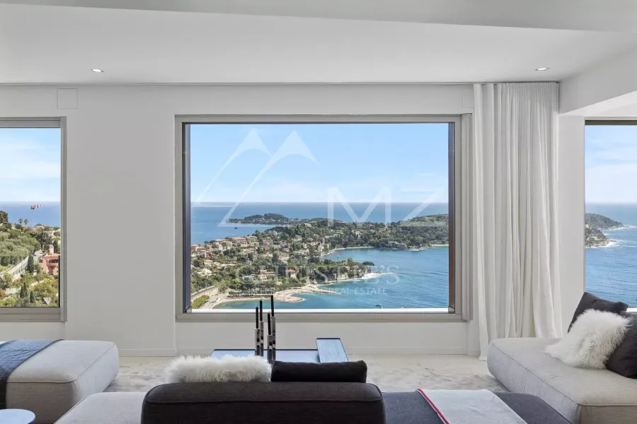 Villefranche sur Mer - Villa contemporaine luxueuse avec vue mer sur la baie - 5