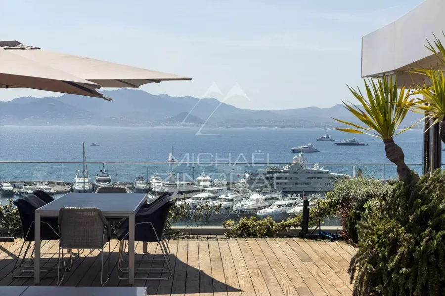 Cannes Croisette – Palm Beach – Penthouse d’exception avec vue mer panoramique - 2