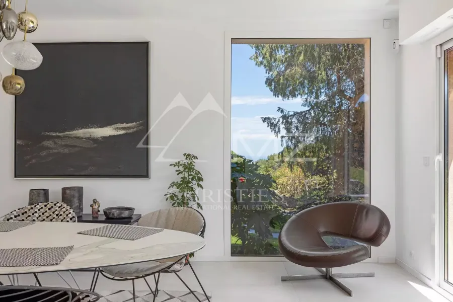 Hauteurs de Cannes - Maison de famille - Vue panoramique mer et jardin - 9