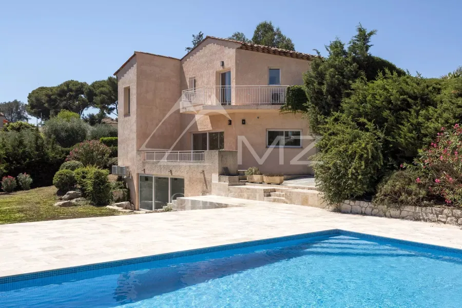 Hauteurs de Cannes - Maison de famille - Vue panoramique mer et jardin - 3