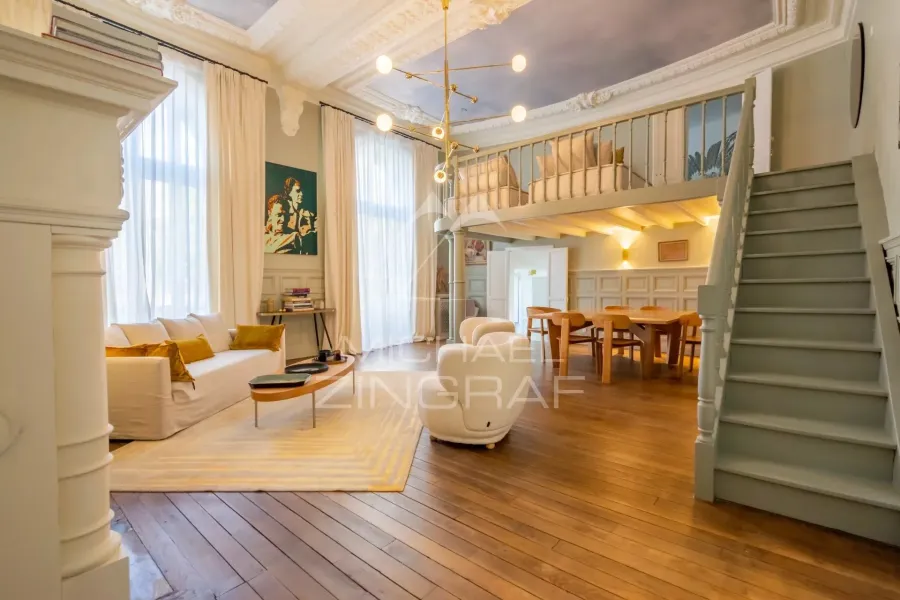 Duplex de prestige, style Art déco, au coeur de Biarritz