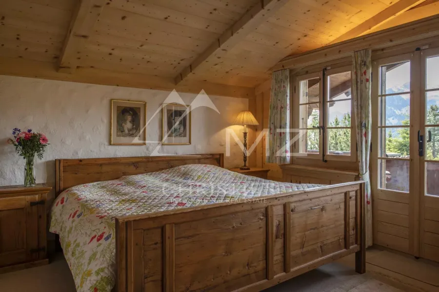Chalet traditionnel à louer à Oberbort avec vue imprenable - 9