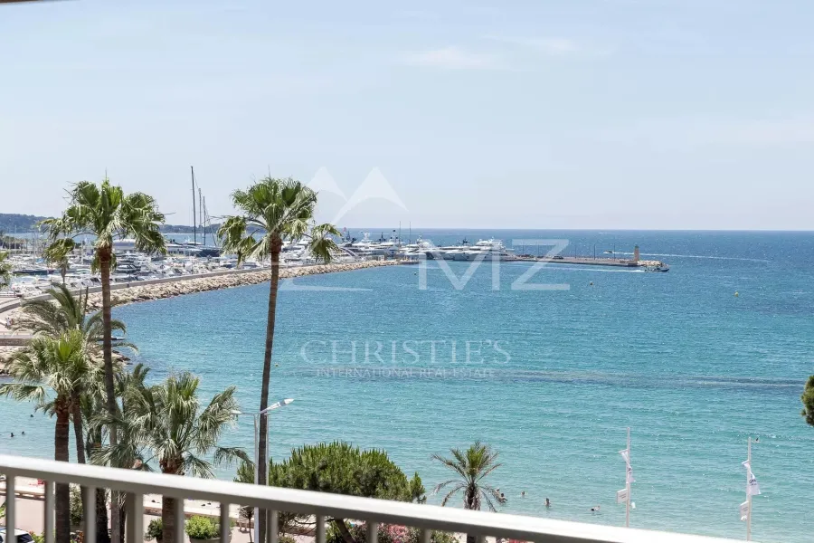 Cannes - Croisette - 3 pièces vue mer