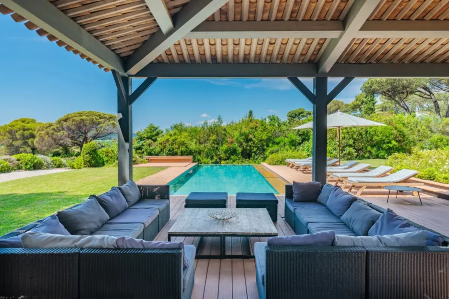 Villa Oliviera - Ramatuelle - Villa moderne avec accès direct à la plage et vue mer - 4