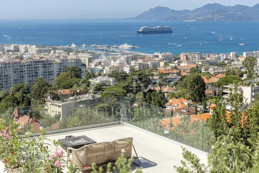 Cannes - Superbe villa vue mer panoramique - 6