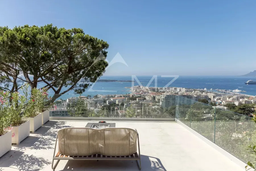 Cannes - Superbe villa vue mer panoramique - 7