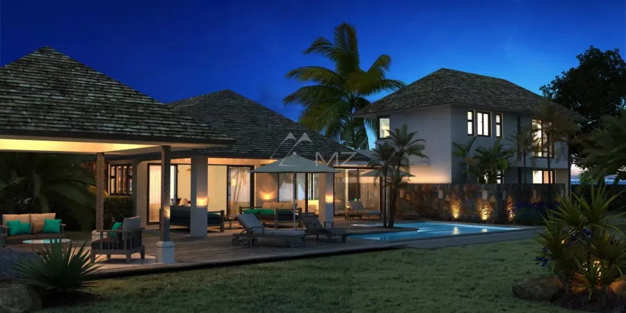 Villa neuve sur Golf