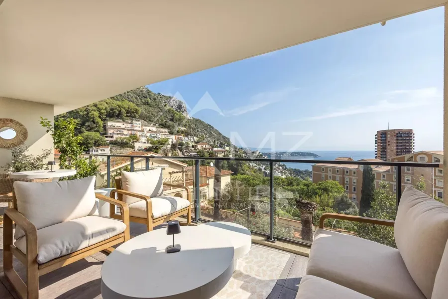Beausoleil - Magnifique appartement avec Vue mer panoramique