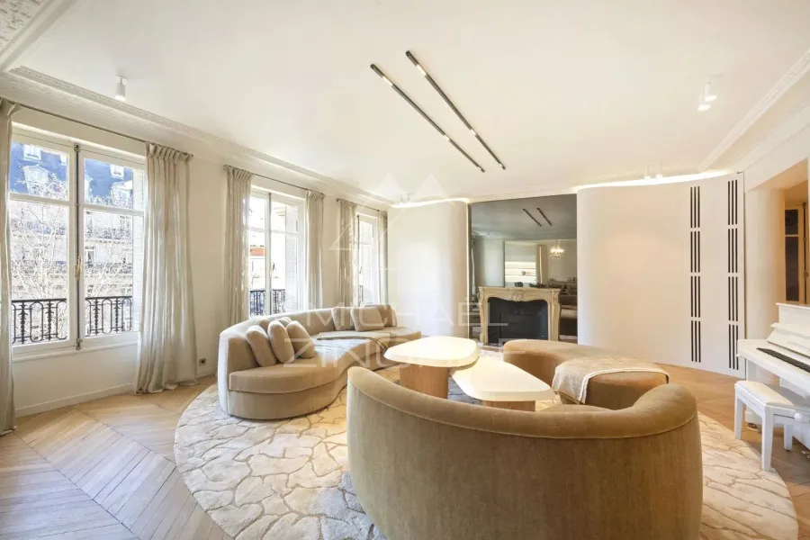 EXCLUSIVITÉ -  AVENUE RAPP - APPARTEMENT DE RÉCEPTION - 3 SUITES - 3