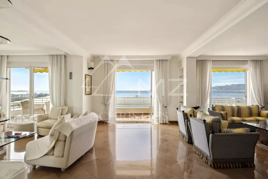 Cannes Croisette – Splendide appartement de 270 m² – Vue mer panoramique exceptionnelle - 4