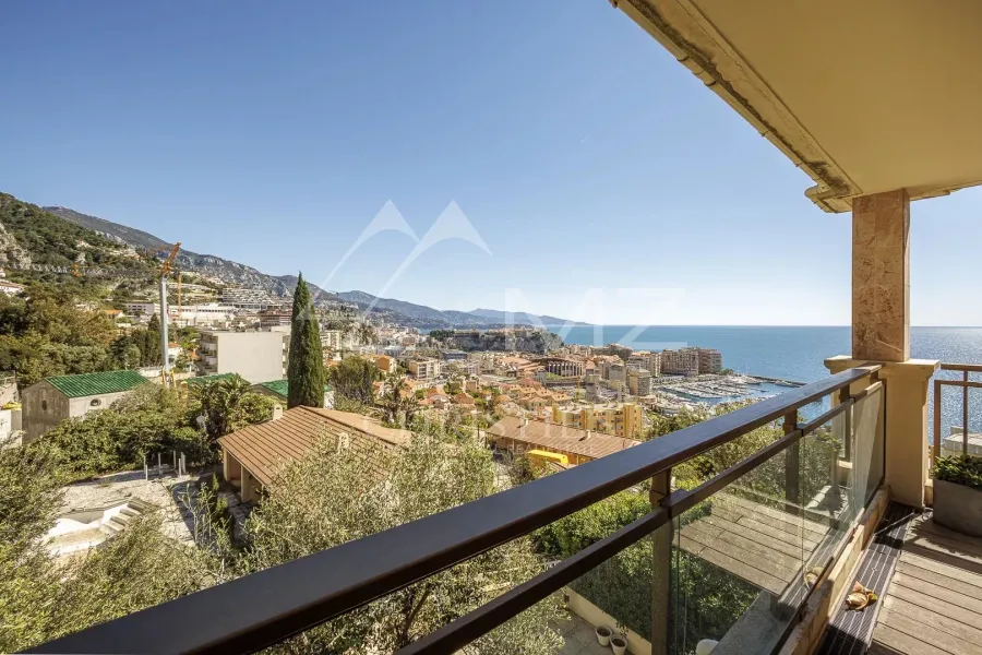 Wunderschöne Wohnung - Panorama-Meerblick - in der Nähe von Monaco - 4
