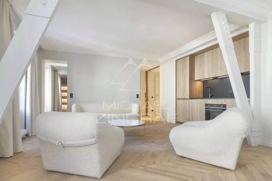 ZU VERKAUFEN - ZWEIZIMMERWOHNUNG - RENOVIERT - ÉTOILE - 3