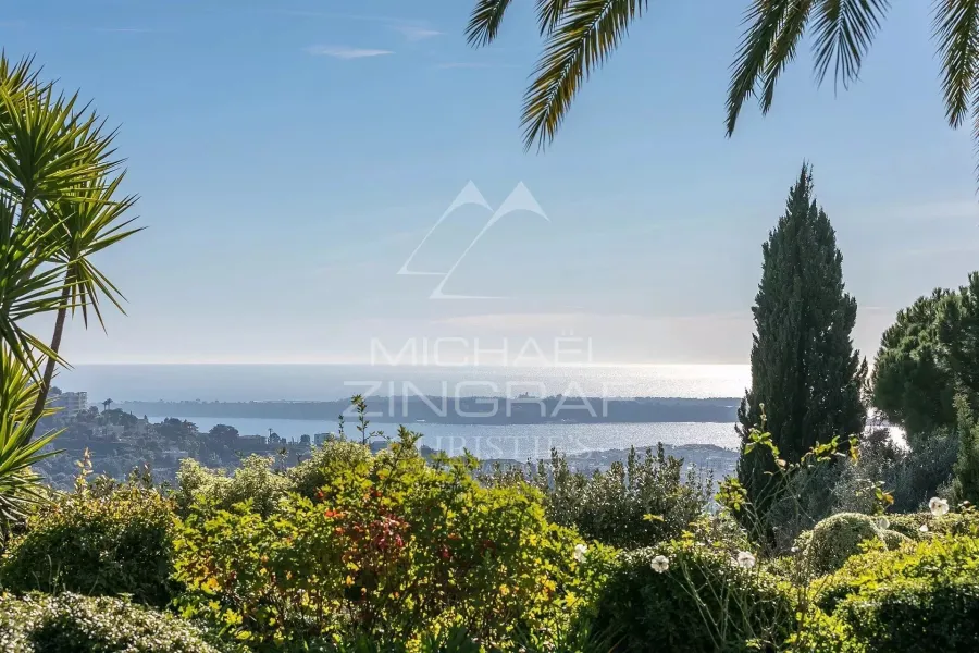 Cannes-Californie – Propriété d'Exception avec Vue Mer Panoramique - 3