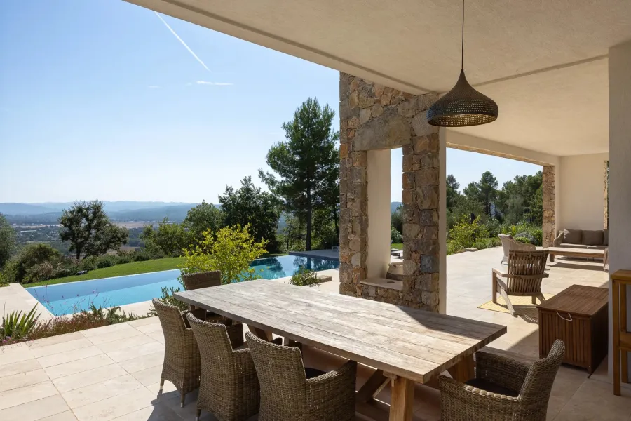 Fayence - Villa contemporaine avec vue panoramique - 12 couchages - 3