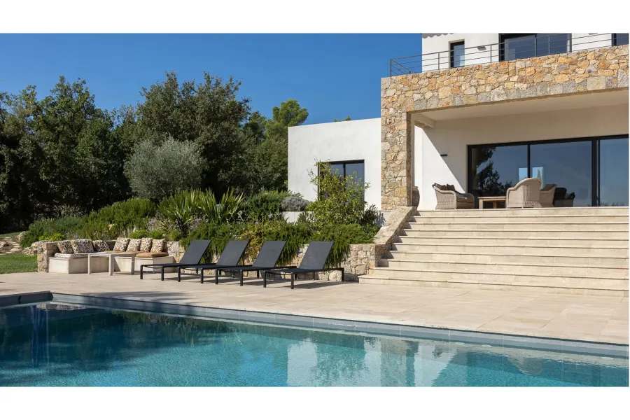Fayence - Villa contemporaine avec vue panoramique - 12 couchages - 4