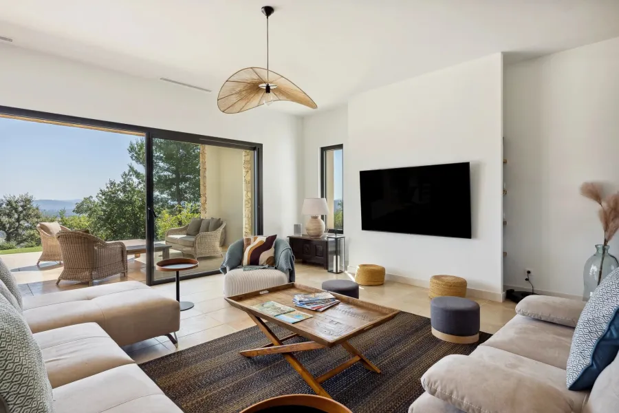 Fayence - Villa contemporaine avec vue panoramique - 12 couchages - 5
