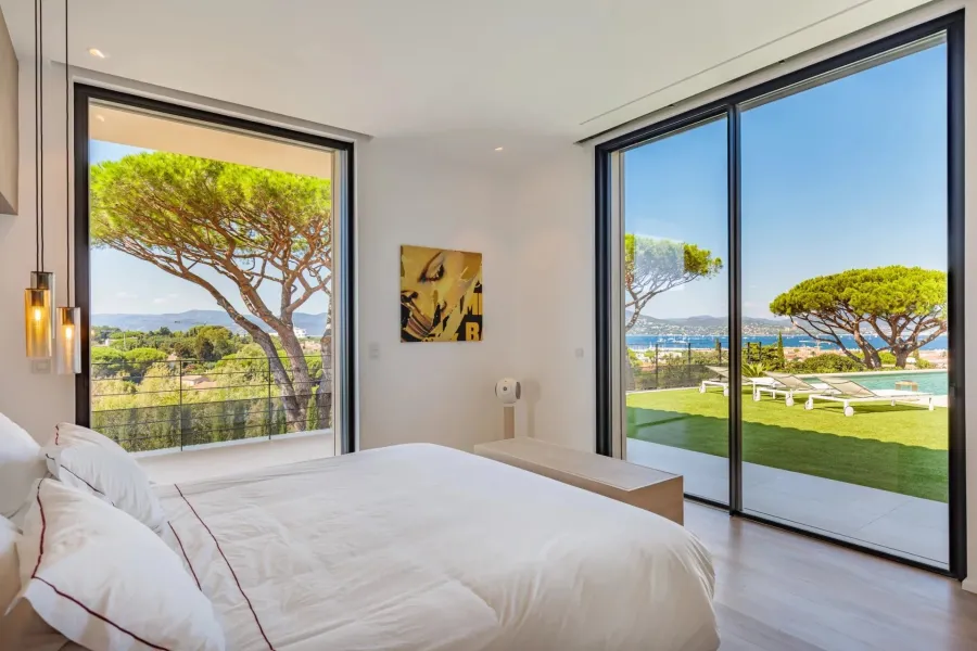 Saint-Tropez centre - Villa contemporaine vue mer exceptionnelle - 8
