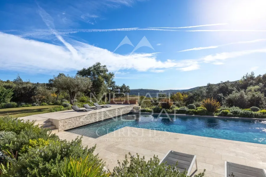 Maison Provençale Moderne avec Vue jusqu'à la Mer - 2