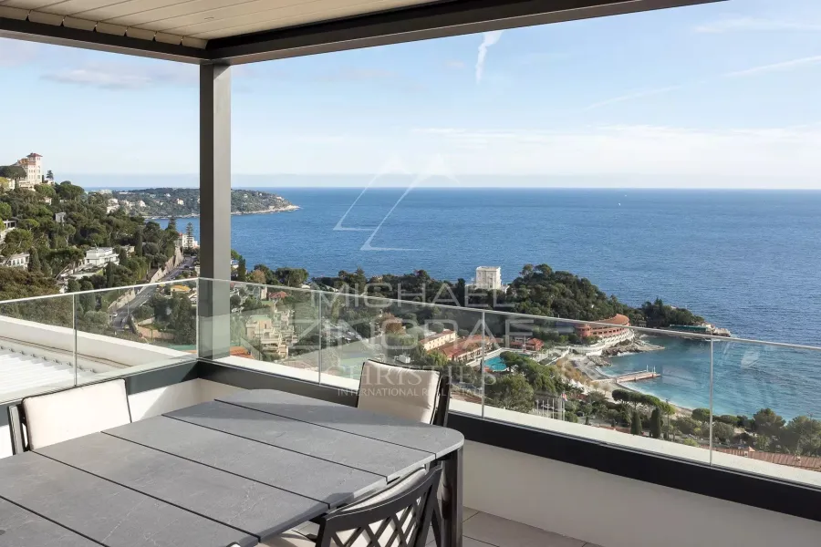 Penthouse - solarium - vue mer panoramique proche de Monaco - 3
