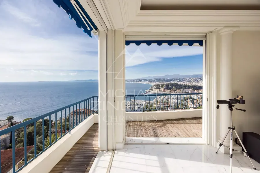 VUE MER EXCEPTIONNELLE-NICE-MONT BORON