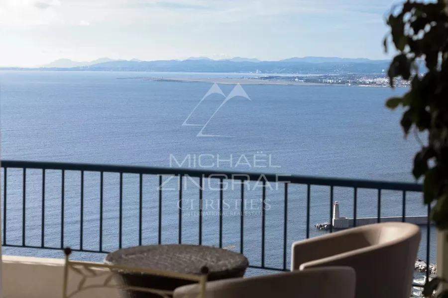 VUE MER EXCEPTIONNELLE-NICE-MONT BORON - 9
