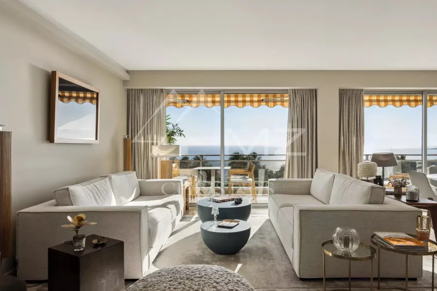 Superbe 4 pièces vue mer panoramique dans résidence de Prestige - 1