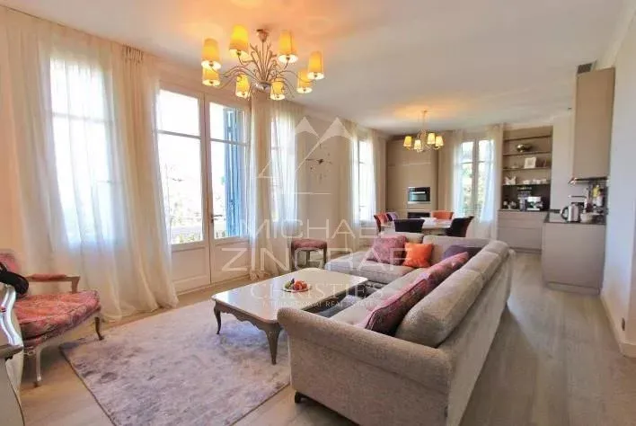 Cap d'Antibes versant Est - Appartement vue mer  au coeur d'une villa Belle Époque - 2