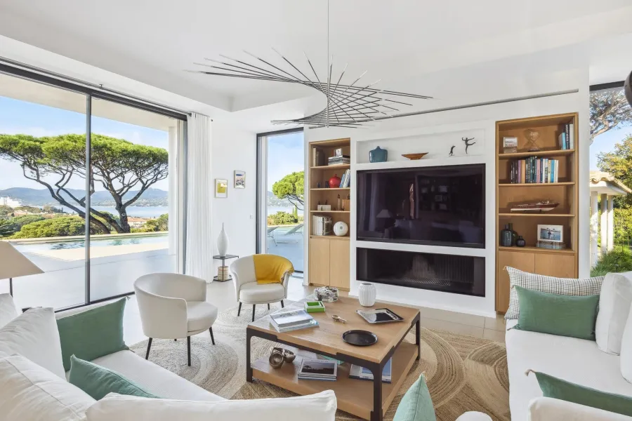 Saint-Tropez centre - Villa contemporaine vue mer exceptionnelle - 5