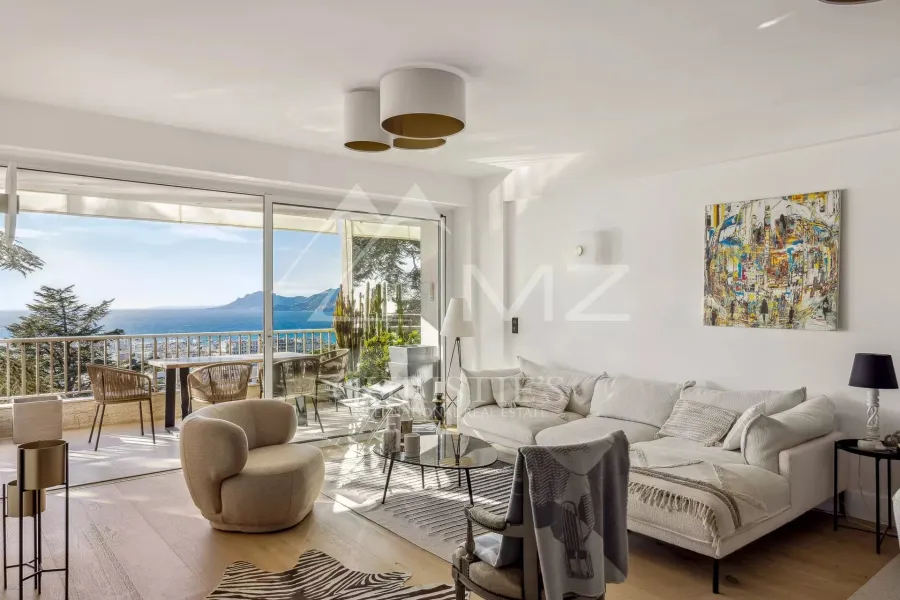 Cannes Californie - Appartement d'exception avec vue mer panoramique