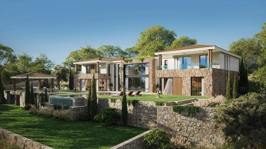 Mougins - Terrain avec permis de construire purgé - 2