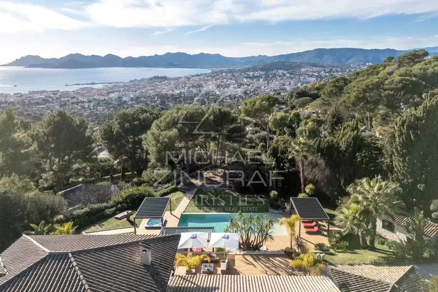 Hauteurs de Cannes - Vue mer panoramique - 2