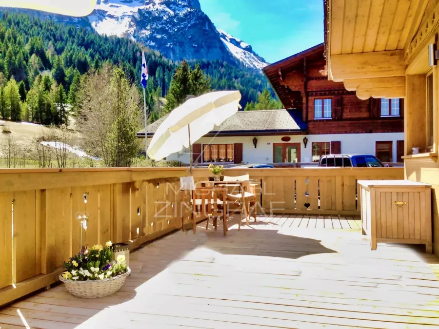 Petit chalet chaleureux à Gsteig - 6