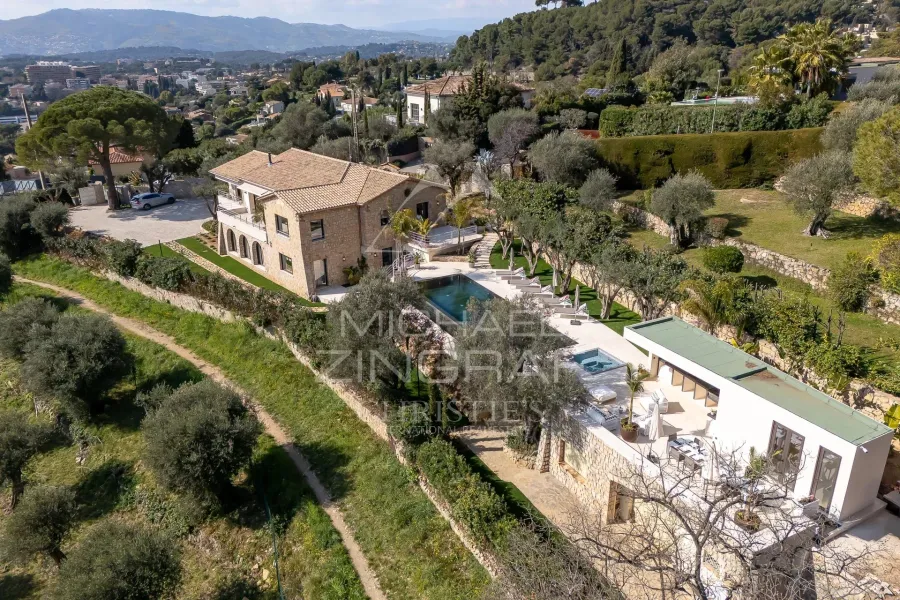 Proche Cannes - superbe villa vue mer - 1