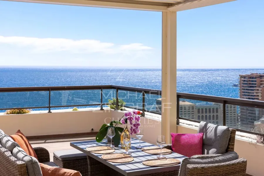 Penthouse duplex aux portes de Monaco avec jardin
