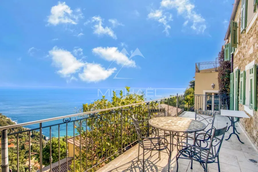 Roquebrune-Cap-Martin – Villa d’exception avec vue panoramique sur la mer
