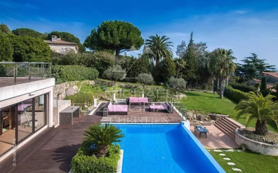 Nahe Cannes - wunderschöne Villa mit Meerblick - 2
