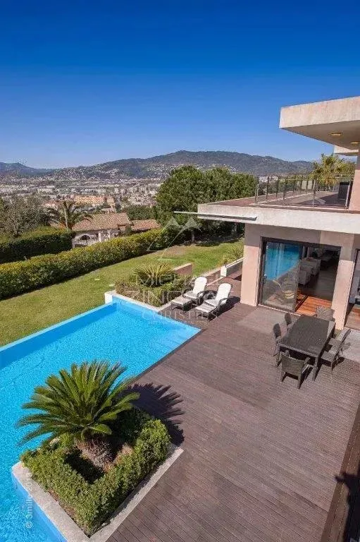 Proche Cannes - superbe villa vue mer - 5