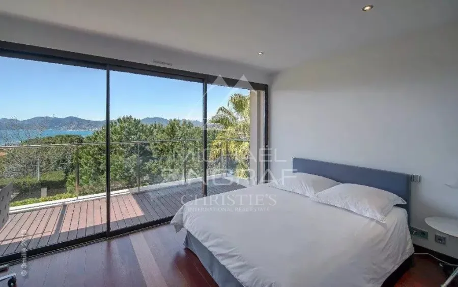 Proche Cannes - superbe villa vue mer - 9