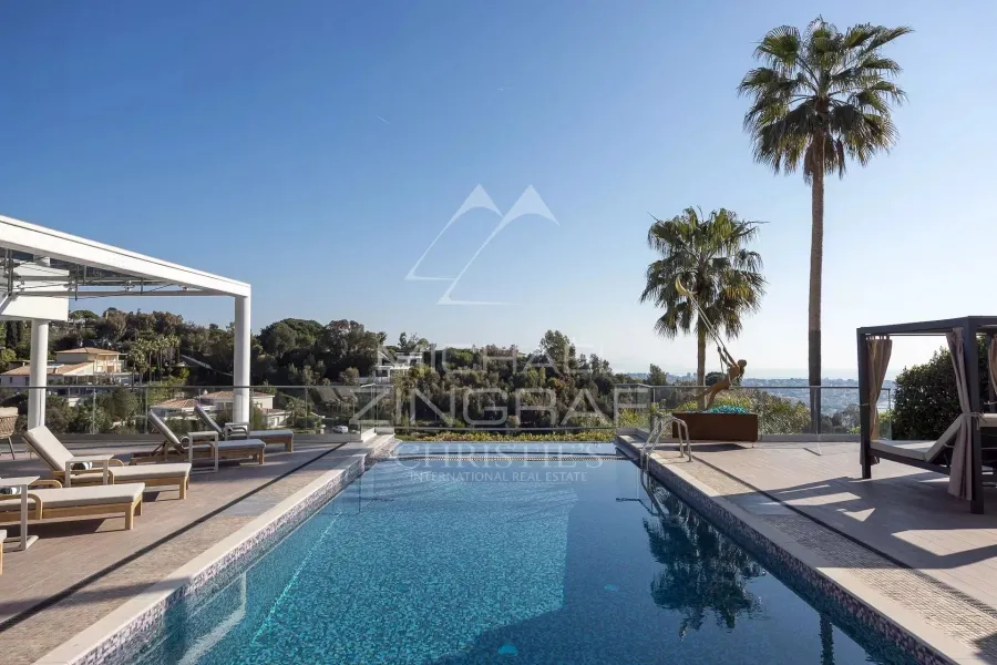 Super Cannes - Superbe villa avec vue mer - 9