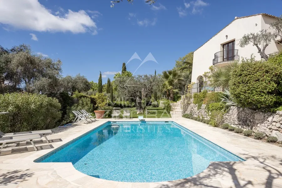 Proche Saint Paul de Vence - Propriété rénovée vue mer - 5