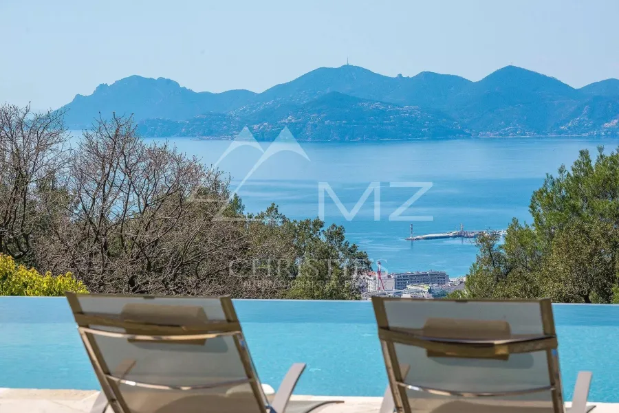 Cannes - Californie - Vue mer panoramique - 2